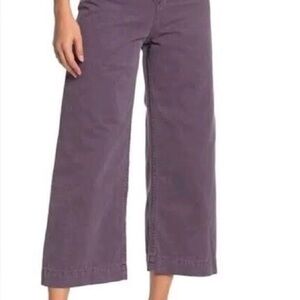 NWT We The Free Patti Lavender Purple Wide-Leg Pants
